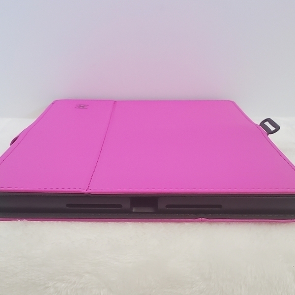 NWT Speck Stylefolio IPad 2019-2020 Fushia Pink Microban Case - Picture 12 of 16